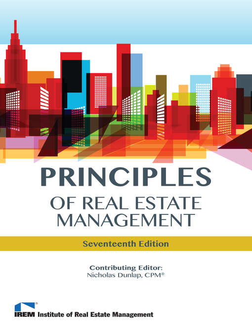 Title details for Principles of Real Estate Management by Nicholas Dunlap - Available